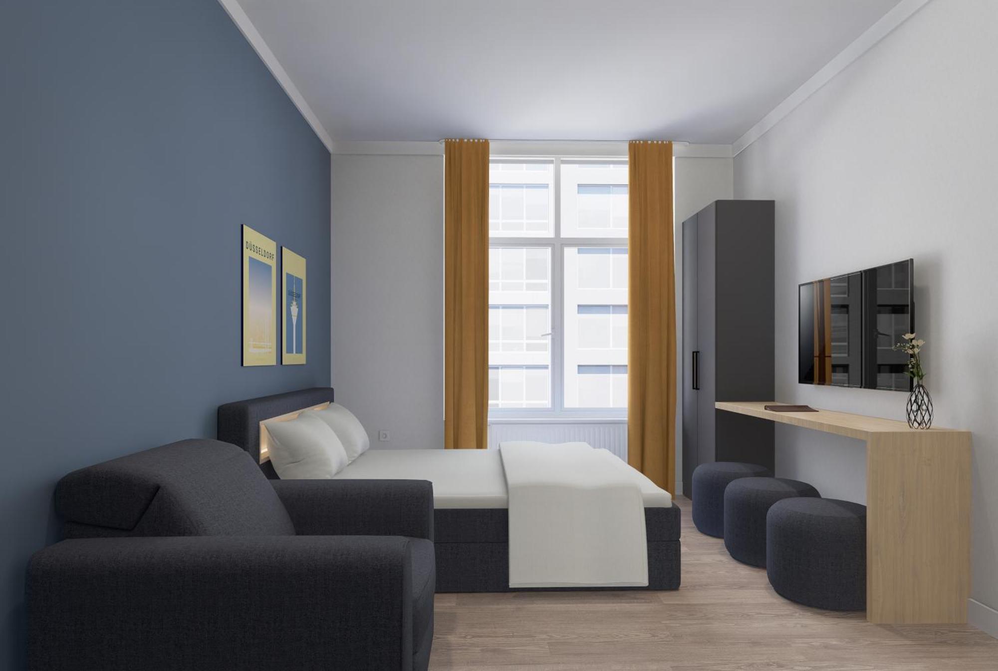 Antares Apartments Düsseldorf Extérieur photo