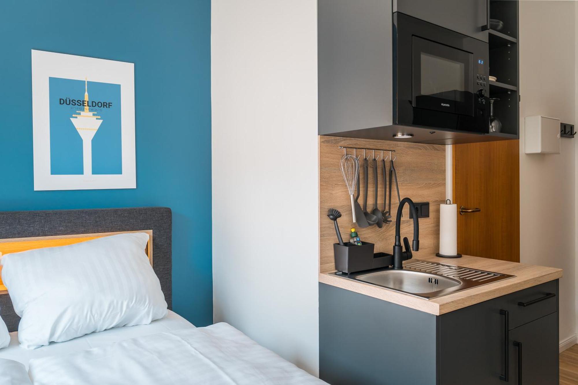 Antares Apartments Düsseldorf Extérieur photo